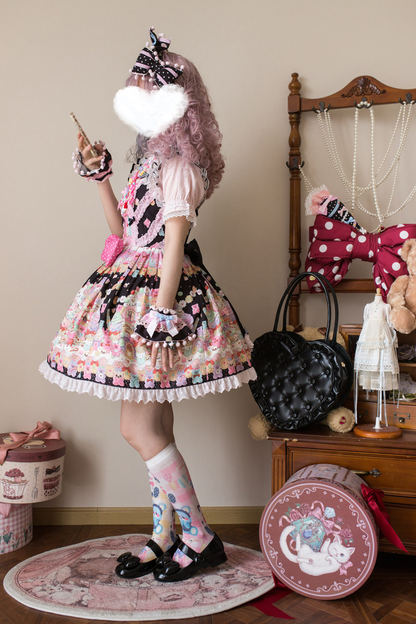 スウィートハートキャンディサスペンダースカート+ジャンパースカート