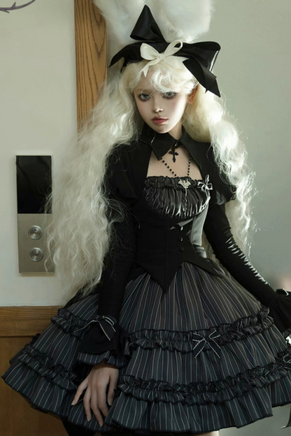 Rabbit Duke Gothic Lolita Dress + Bunny Ear Hat