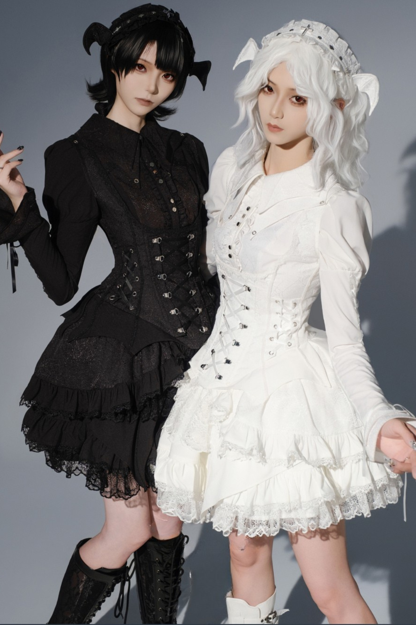 [Deadline for reservations: November 19] Camilla Spider Web Bat Gothic Dark Series Dress Full Set + Setup Full Set