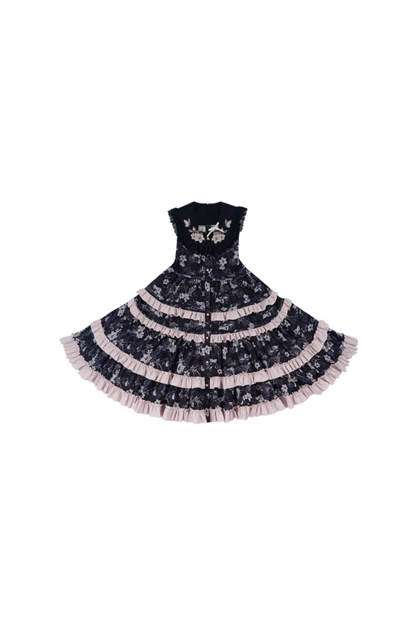 Lovely Lolita Vest Dress + Top + Belt