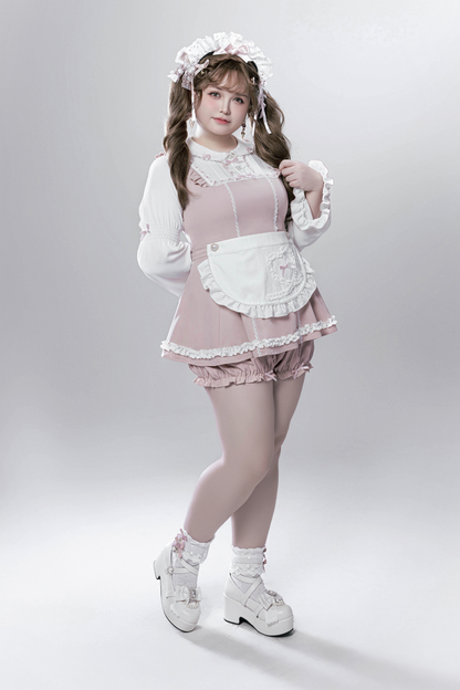 Sweet Maid Top + Panties + Apron