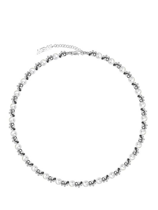 Rawkens Silver Beaded Necklace