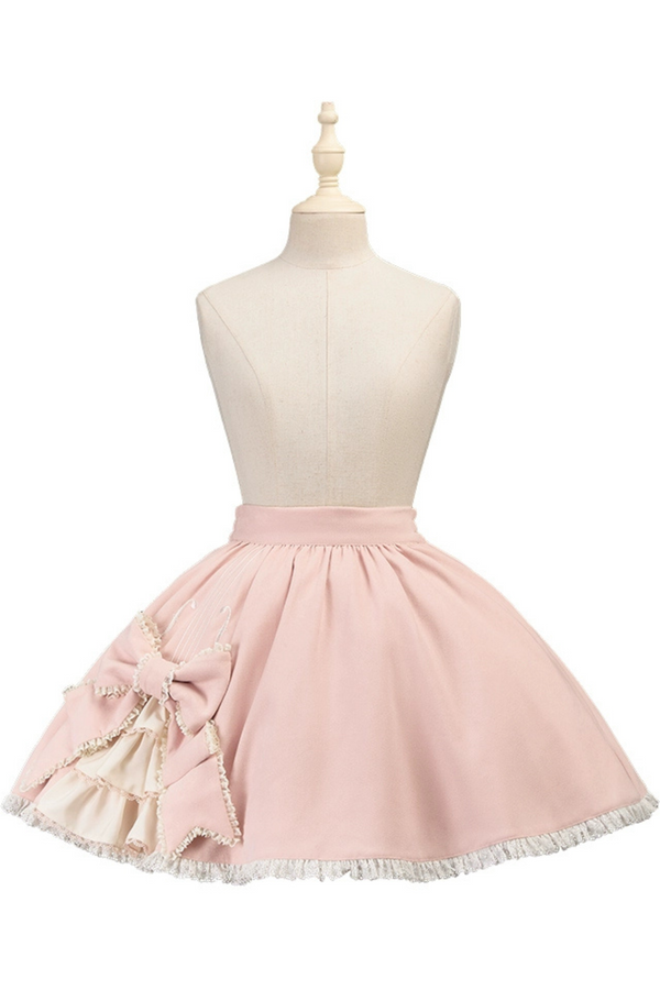 【予約商品】レトロカレッジロリータドレス+スイートリボンセットアップ