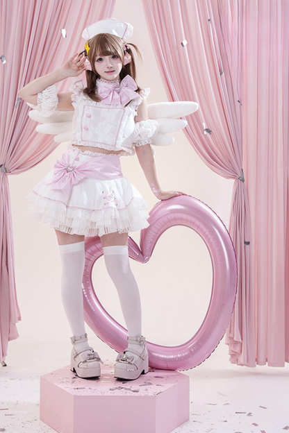 【数量限定】スプリットアイドルコスチュームメディカルバーセットアップ