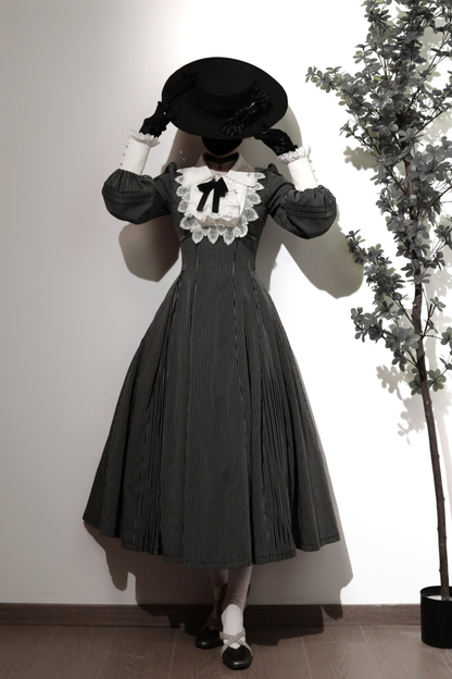 레트로 로리타 원피스 + 앞치마