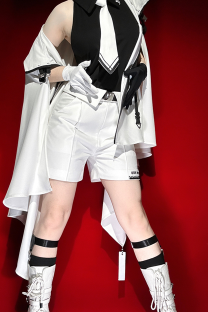 皇子フードケープ+パンツ+トップス