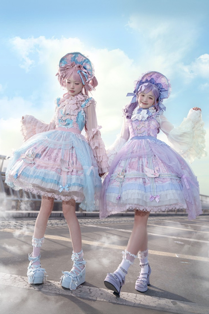 【予約商品】ペガサスガーデンチュールカーテンバードケージサスドレス＋ボンネット