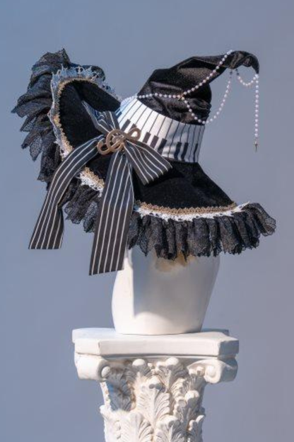 Night Music Lolita Dress + Princess Set + Magic Hat + Headband