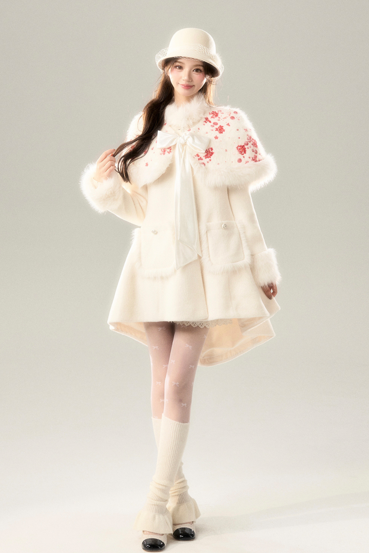 Swan Dream Cape Gentle Cape Coat