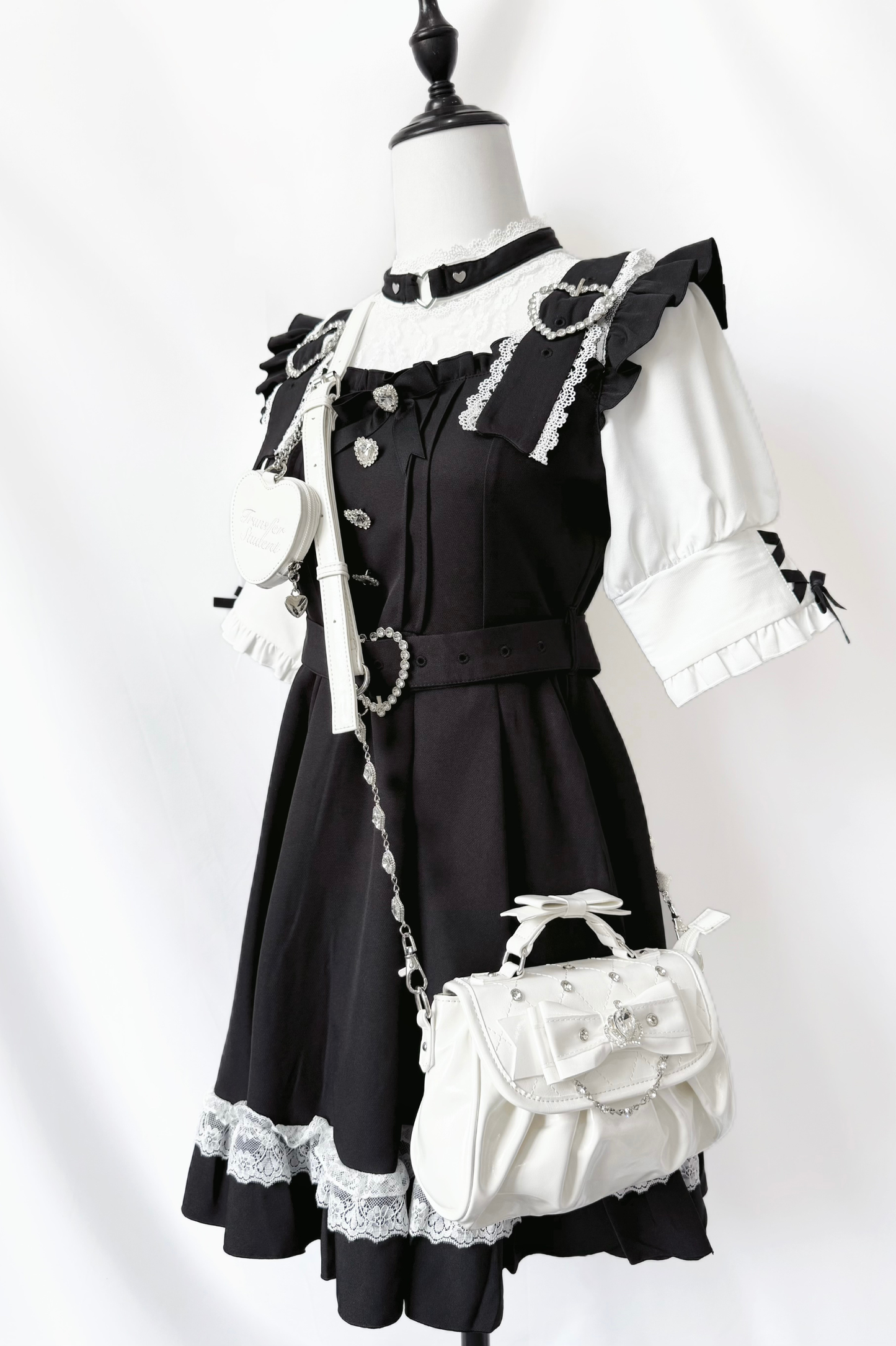 バッグラインストーンエレガントショルダーバッグ