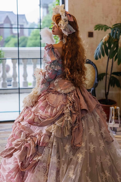 ジュエルローズフラワーマリッジロリータセットアップ