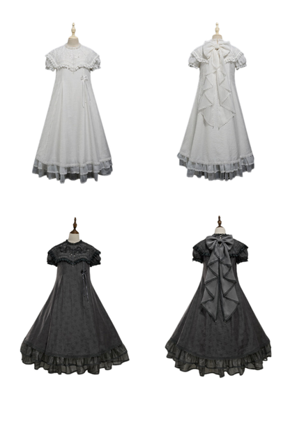 Rainbow Angel Lolita Jumper Skirt + Rainbow Dress + Monochrome Long Dress + Monochrome Jumper Skirt