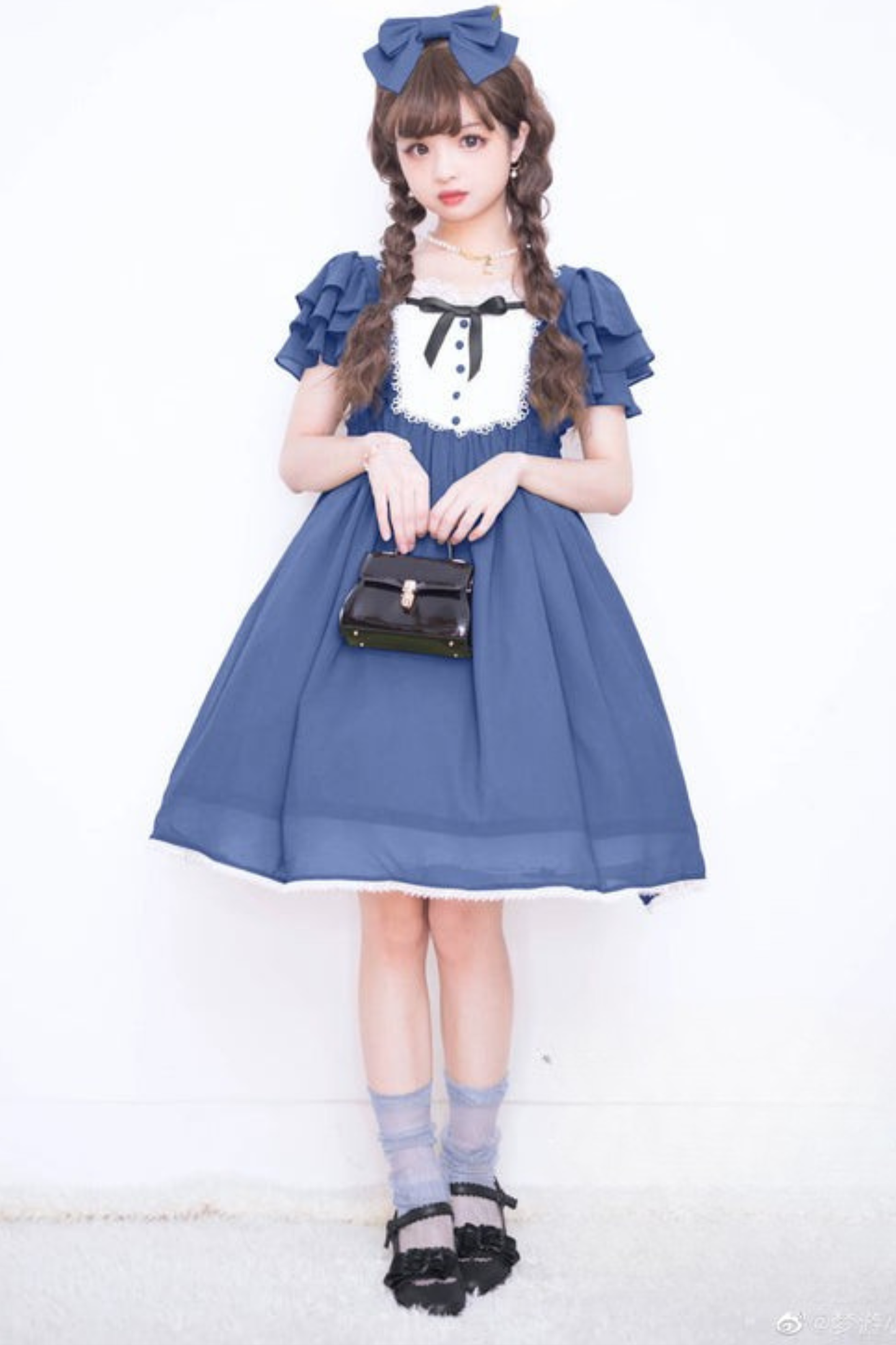 レトロメモリーフレアロリータドレス