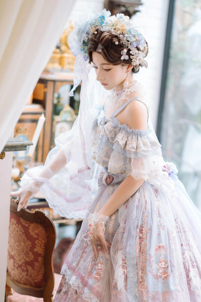 Flower Princess Lolita Dress Set