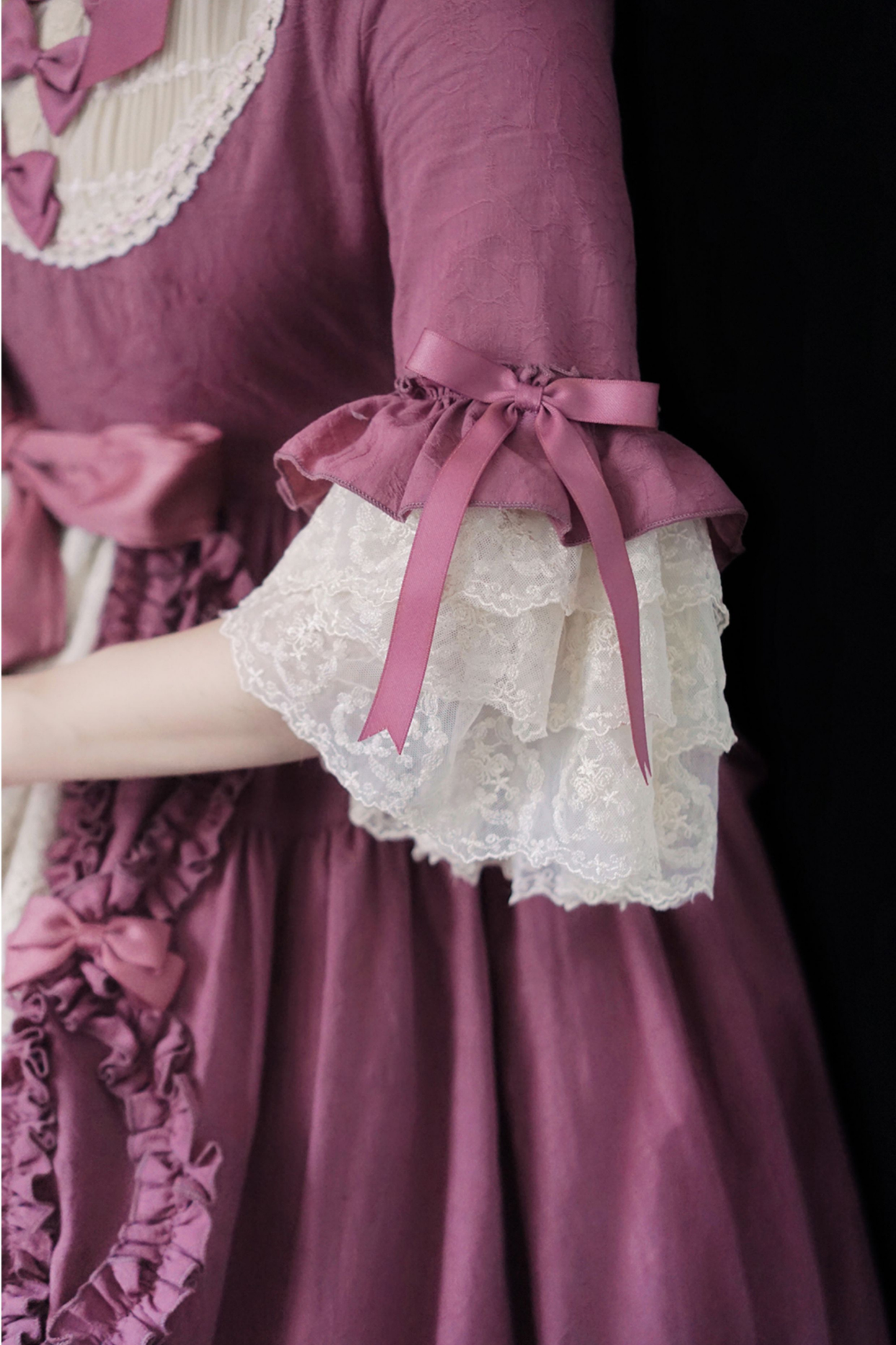 エレガントプリンセススリーブロリータドレス