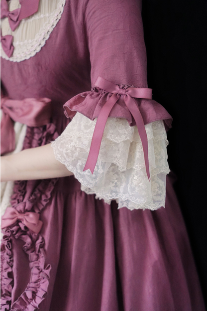 エレガントプリンセススリーブロリータドレス