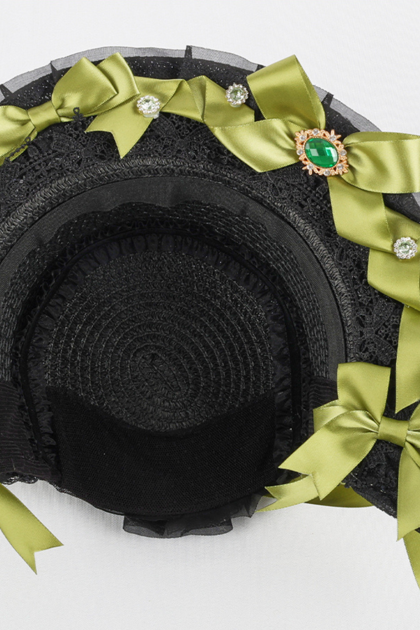 リボンゴシックロリータボンネット