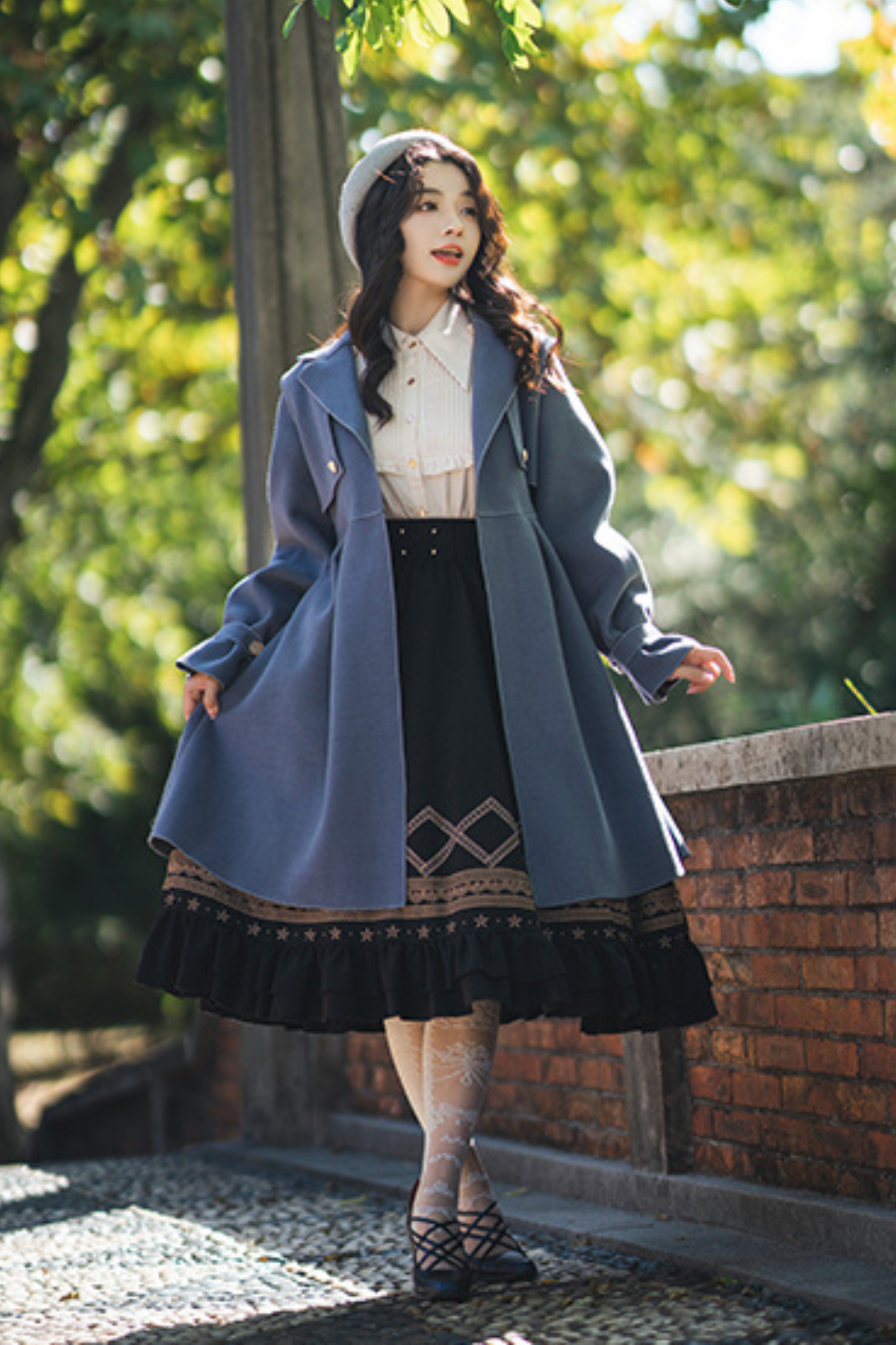 オールウールウィンターコート