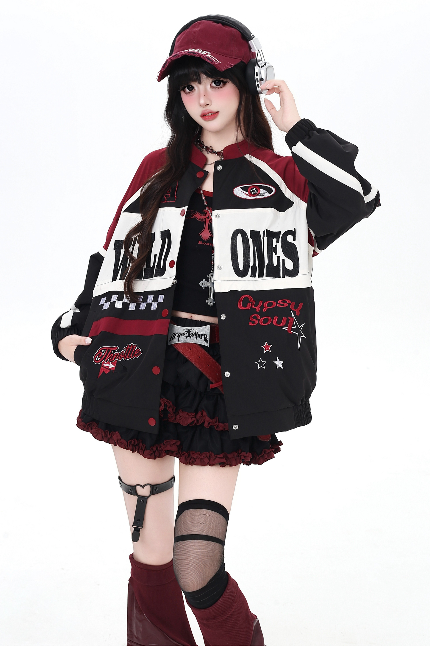 Street Retro American Bike Jacket