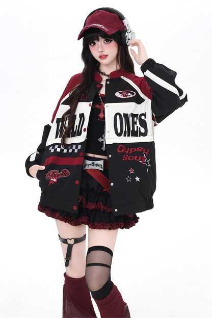 Street Retro American Bike Jacket