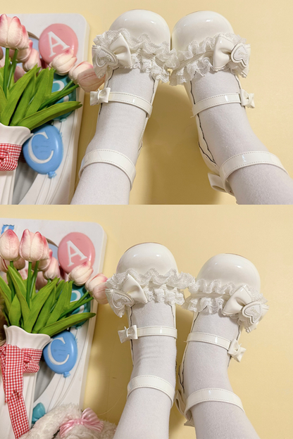レースリボンロリータシューズ