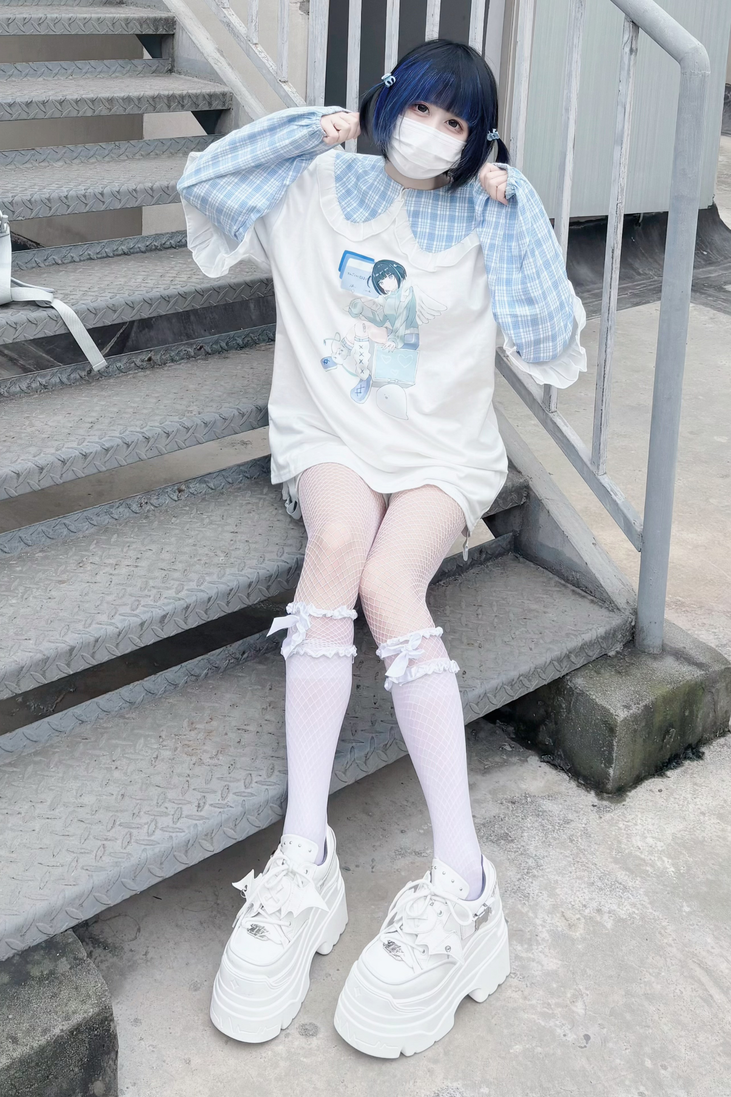 Sweet Cool Muffin Punk Platform Shoes