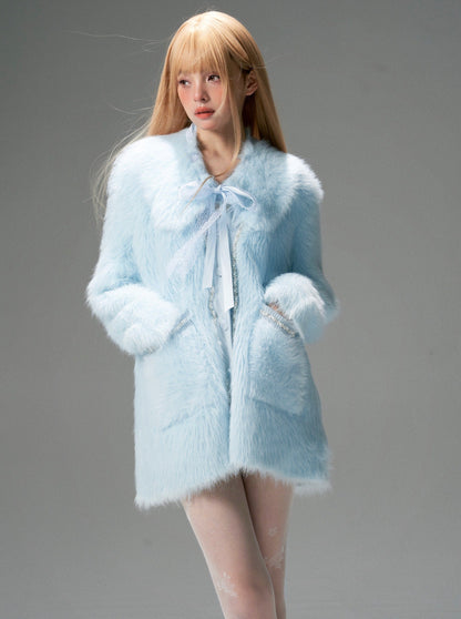 Mink Fur Sweet French Fur Coat