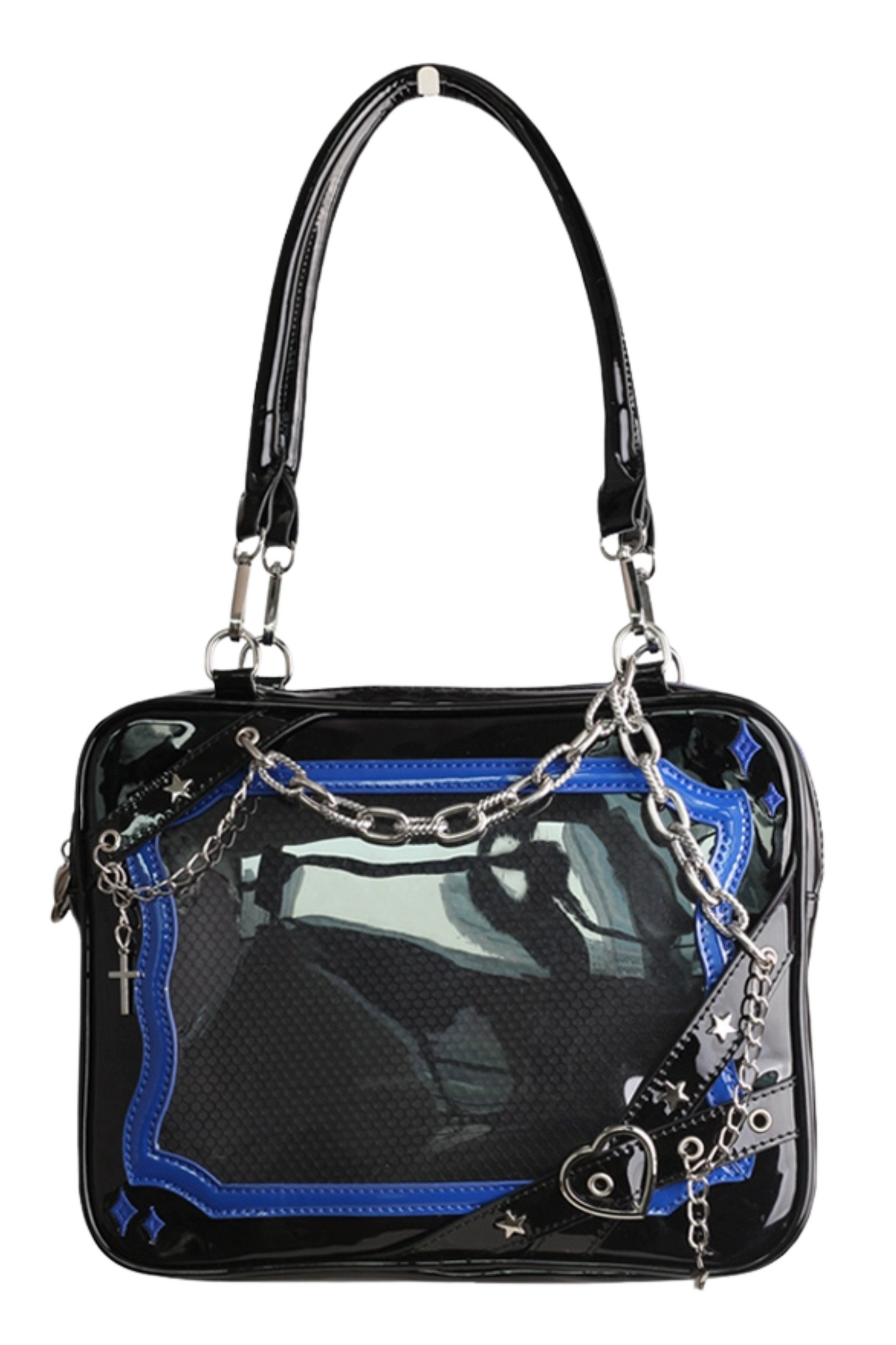 [Reservation product] Chain love game square subculture bag