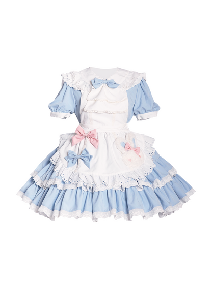 Classic Maid Lolita Dress + Apron + Catsuit
