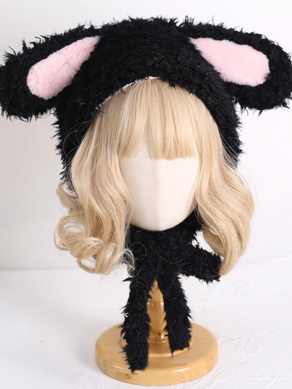 Fur Lolita Bunny Hat