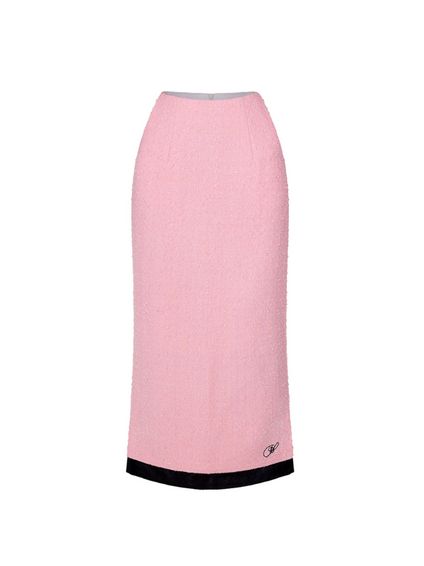 ハートピーチジャケット＋タイトショートスカート＋タイトロングスカート