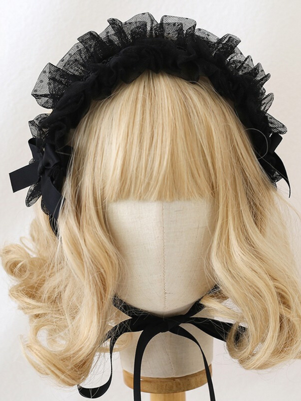 Gauze doll Lolita hair band