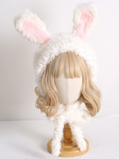 Fur Lolita Bunny Hat