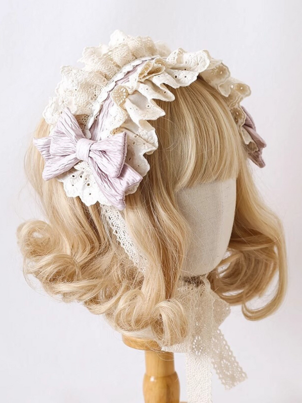 Lolita accessories hat x hair band x catsuit