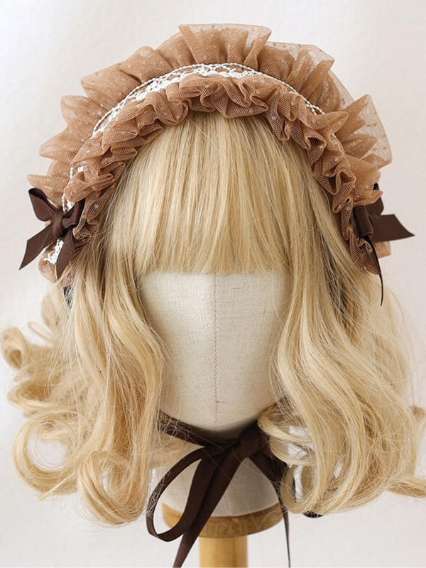 Gauze doll Lolita hair band
