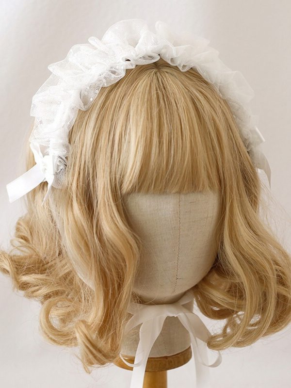 Gauze doll Lolita hair band