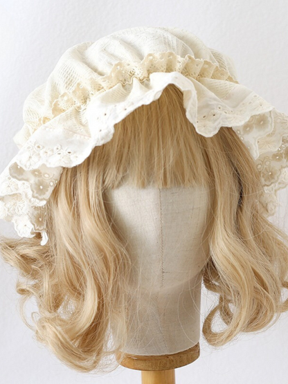 Little Petite Lolita Ribbon Night Cap Hat