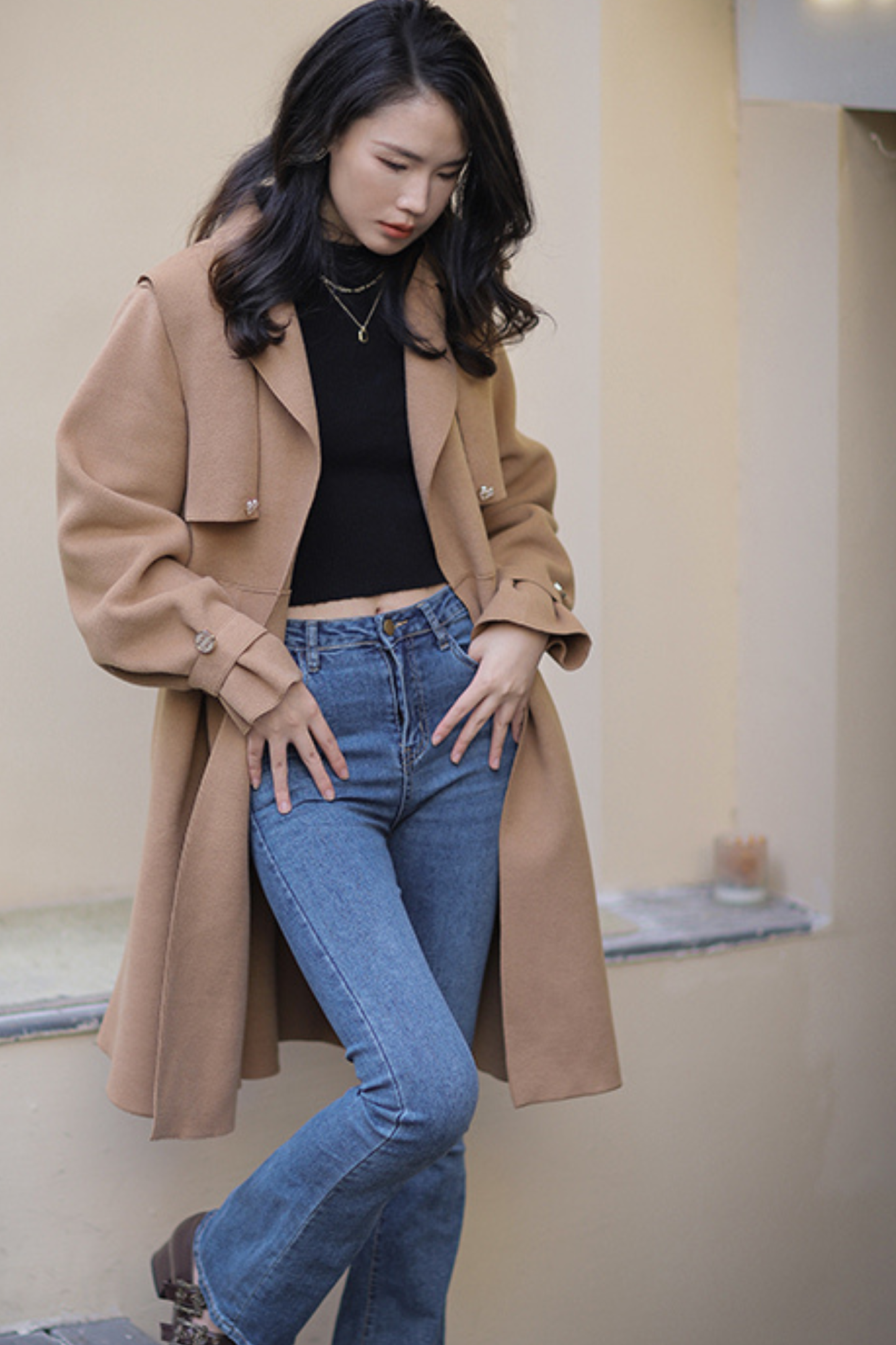 オールウールウィンターコート