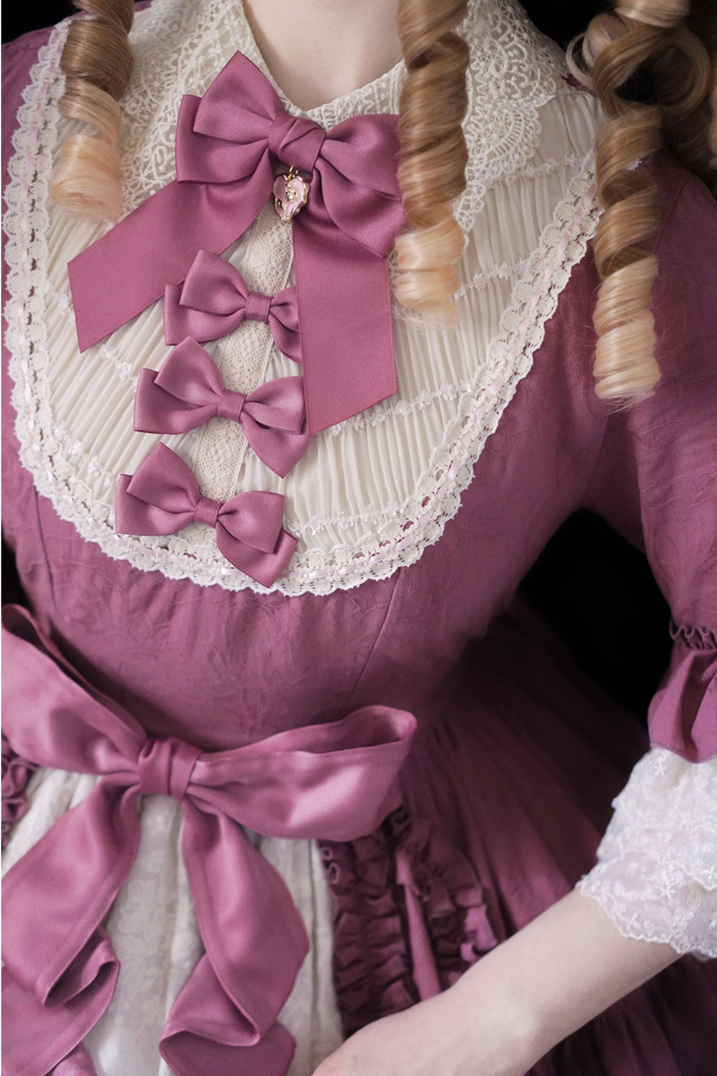 エレガントプリンセススリーブロリータドレス