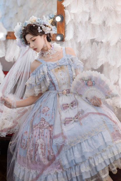 Flower Princess Lolita Dress Set