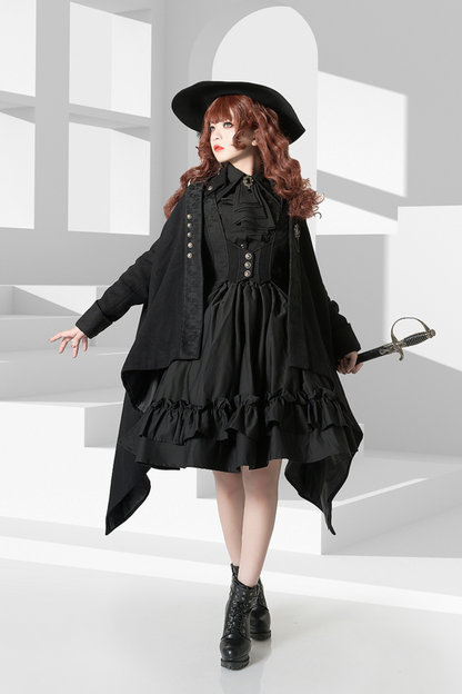 レトロロリータラムスリーブシャツ