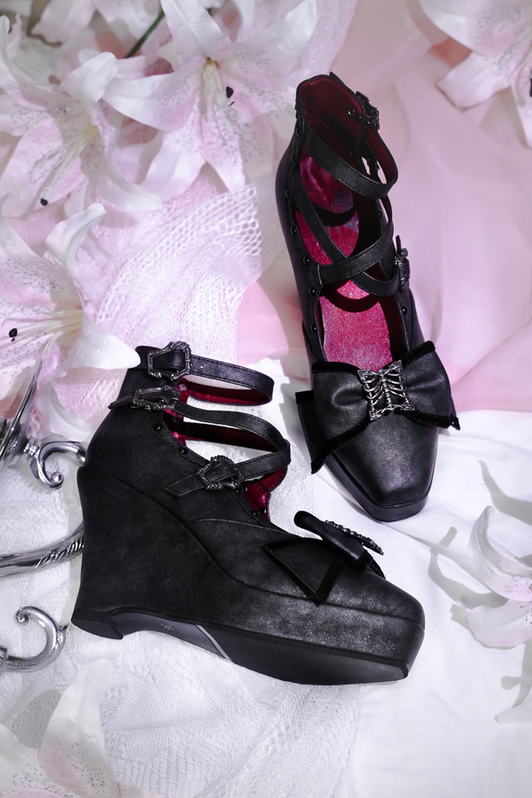 【3月30日予約締切】ダークラブリーボックスリボンシューズ