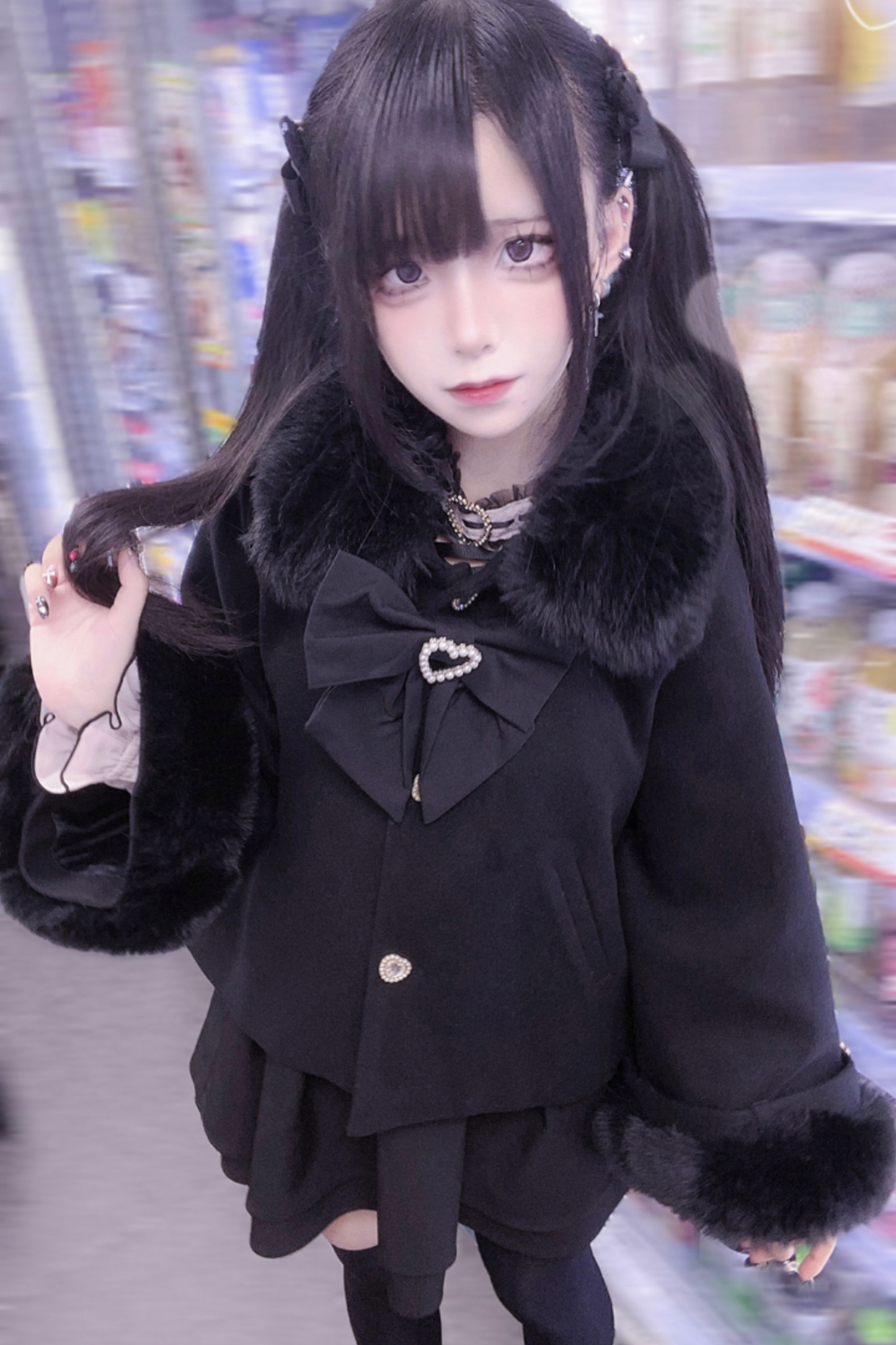 Fur Cute Snow Short Coat