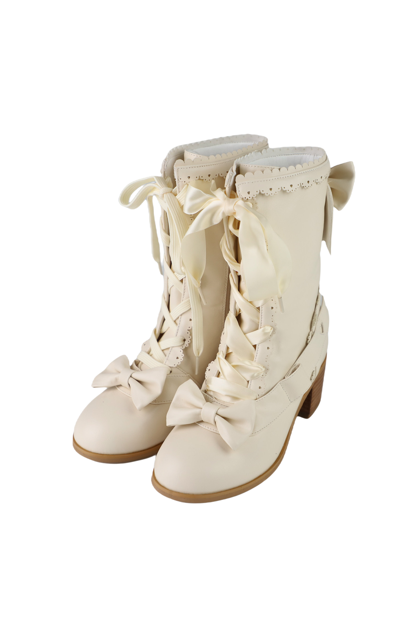 Sheep puff retro boots