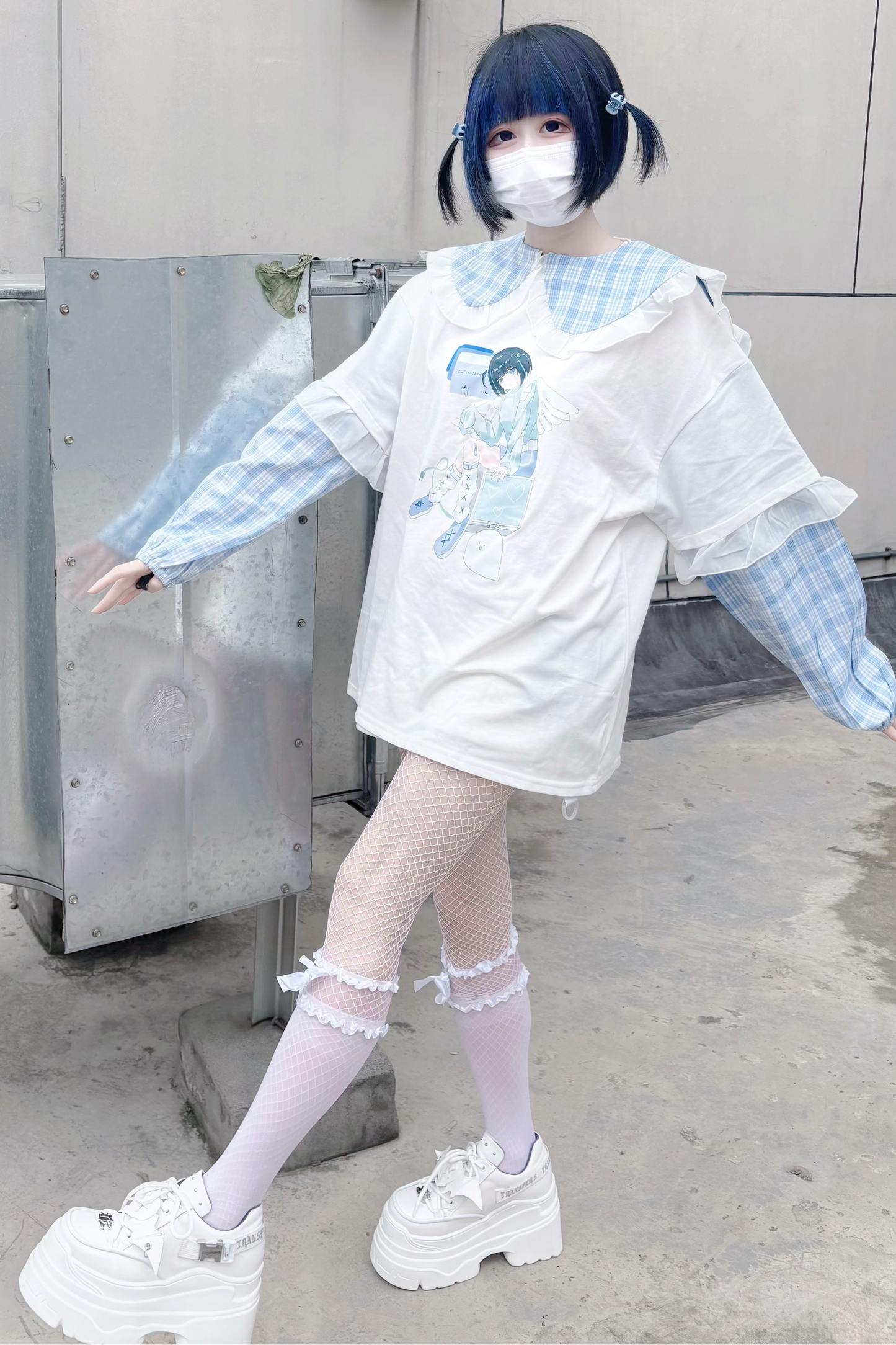 Sweet Cool Muffin Punk Platform Shoes