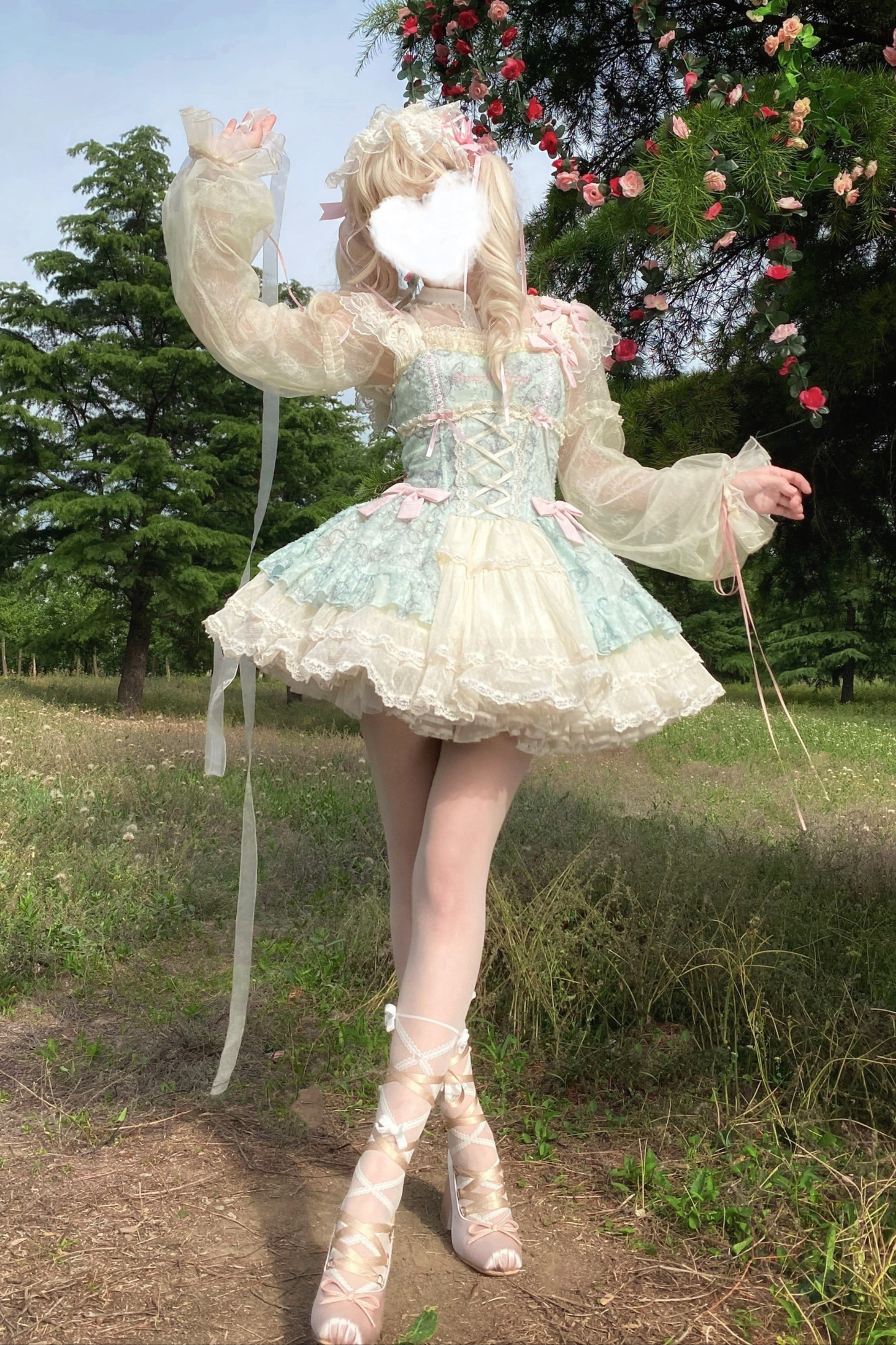 Butterfly Jacquard Sweet Princess Lolita Dress