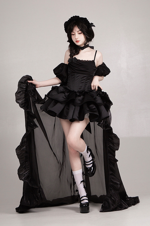 【予約商品】クラシカルドールロリータジャンパースカートセット