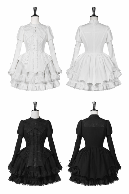 [Deadline for reservations: November 19] Camilla Spider Web Bat Gothic Dark Series Dress Full Set + Setup Full Set