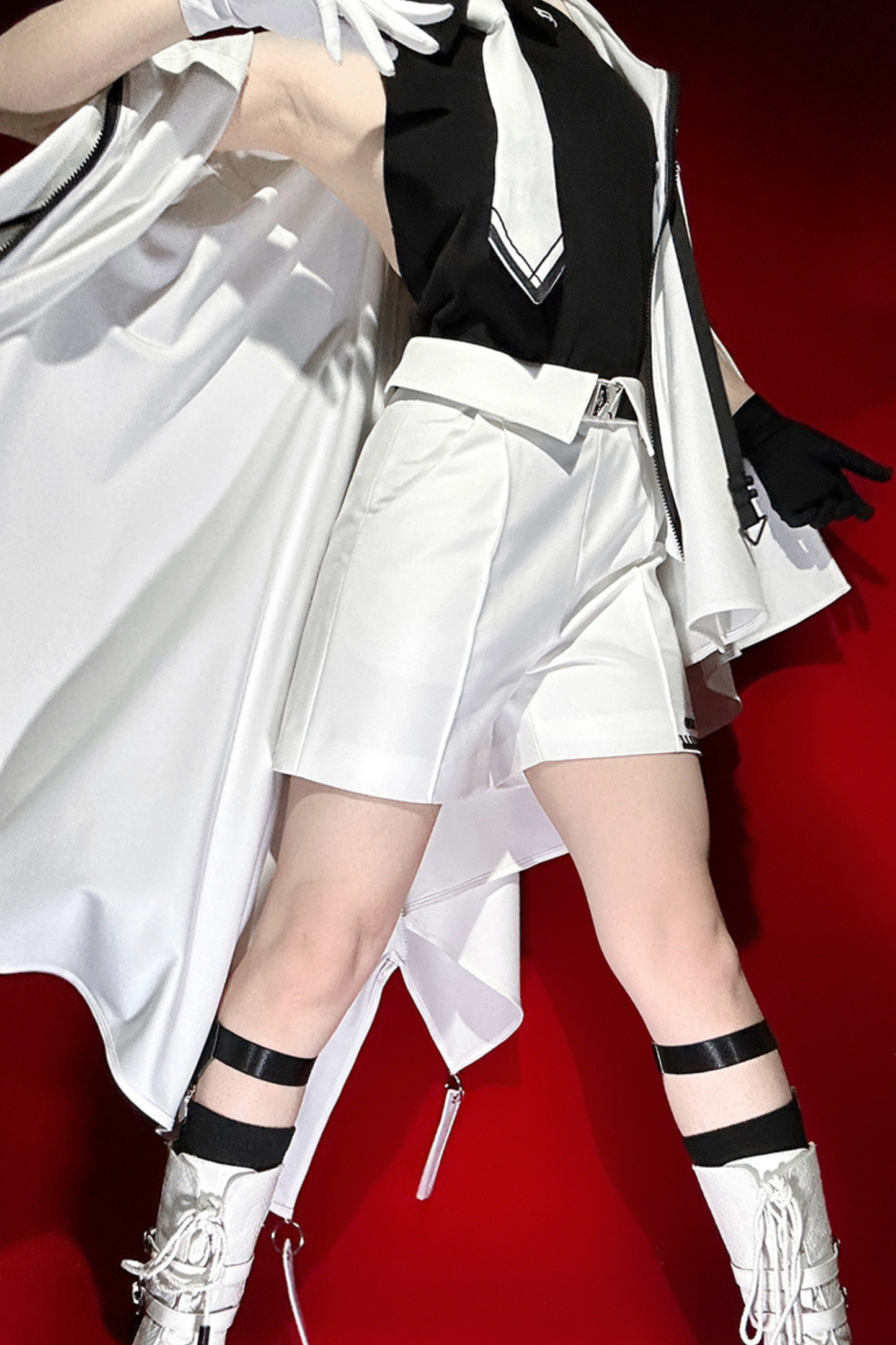 皇子フードケープ+パンツ+トップス