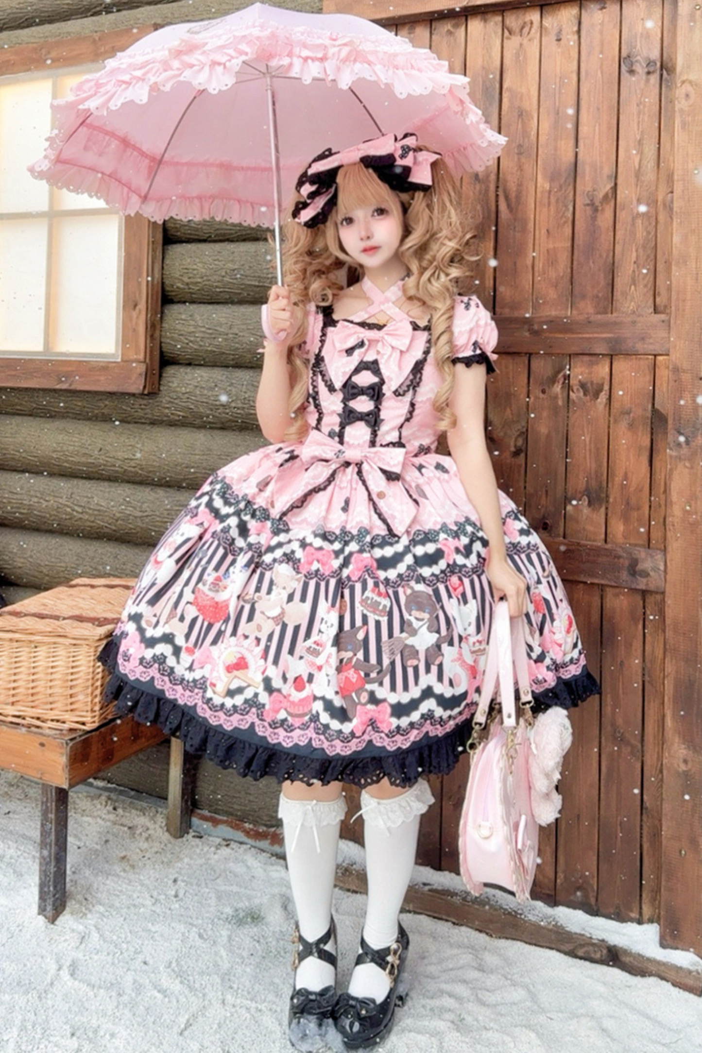 [Pre-order] Honey Fox Restaurant Star Warm Dress